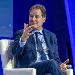 Clegg said he hoped this effort would be a rallying cry for companies to adopt standards for detecting and signaling that content was artificial.