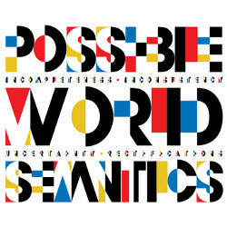 'possible world semantics' in stylized text