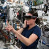 VR Headset on ISS 'Really Makes a Difference' for Astronaut Exercise
